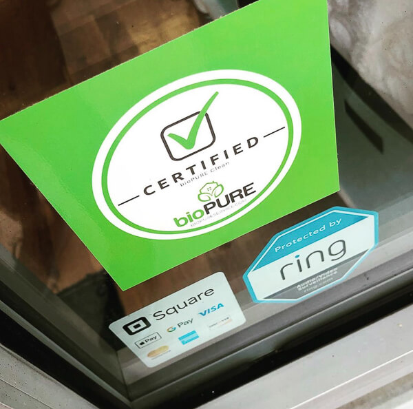 bioPURE Certification Program for businesses